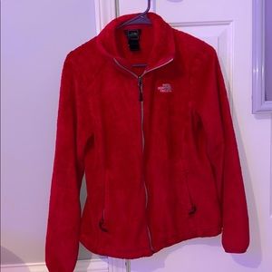 Red NorthFace Jacket